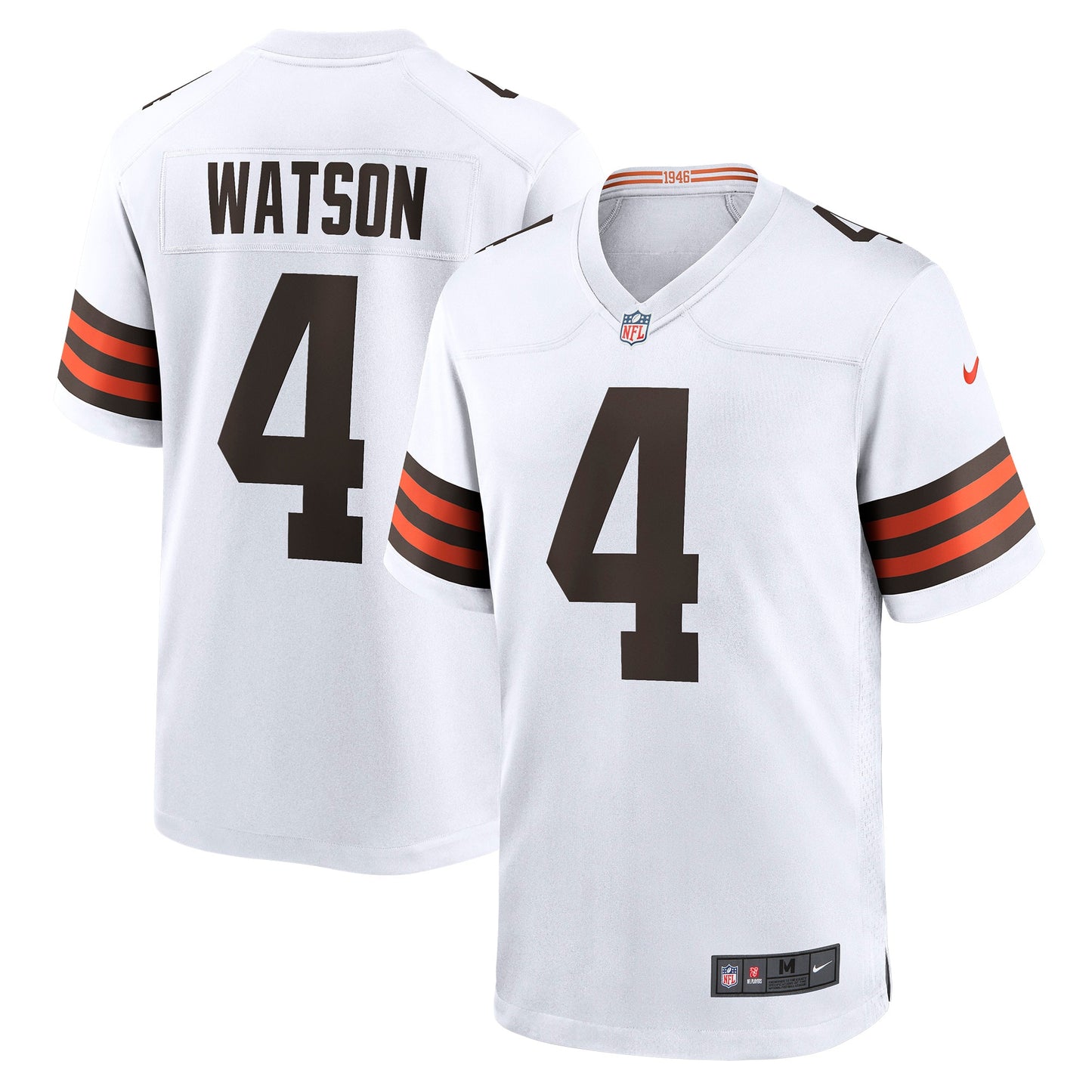 Deshaun Watson Cleveland Browns Nike Game Jersey - White