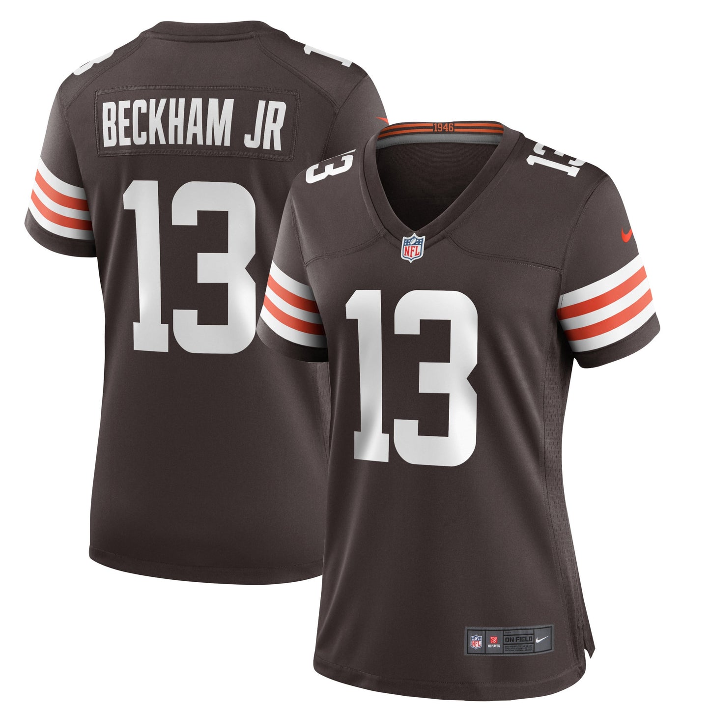 Odell Beckham Jr. Cleveland Browns Nike Women's Game Jersey - Brown