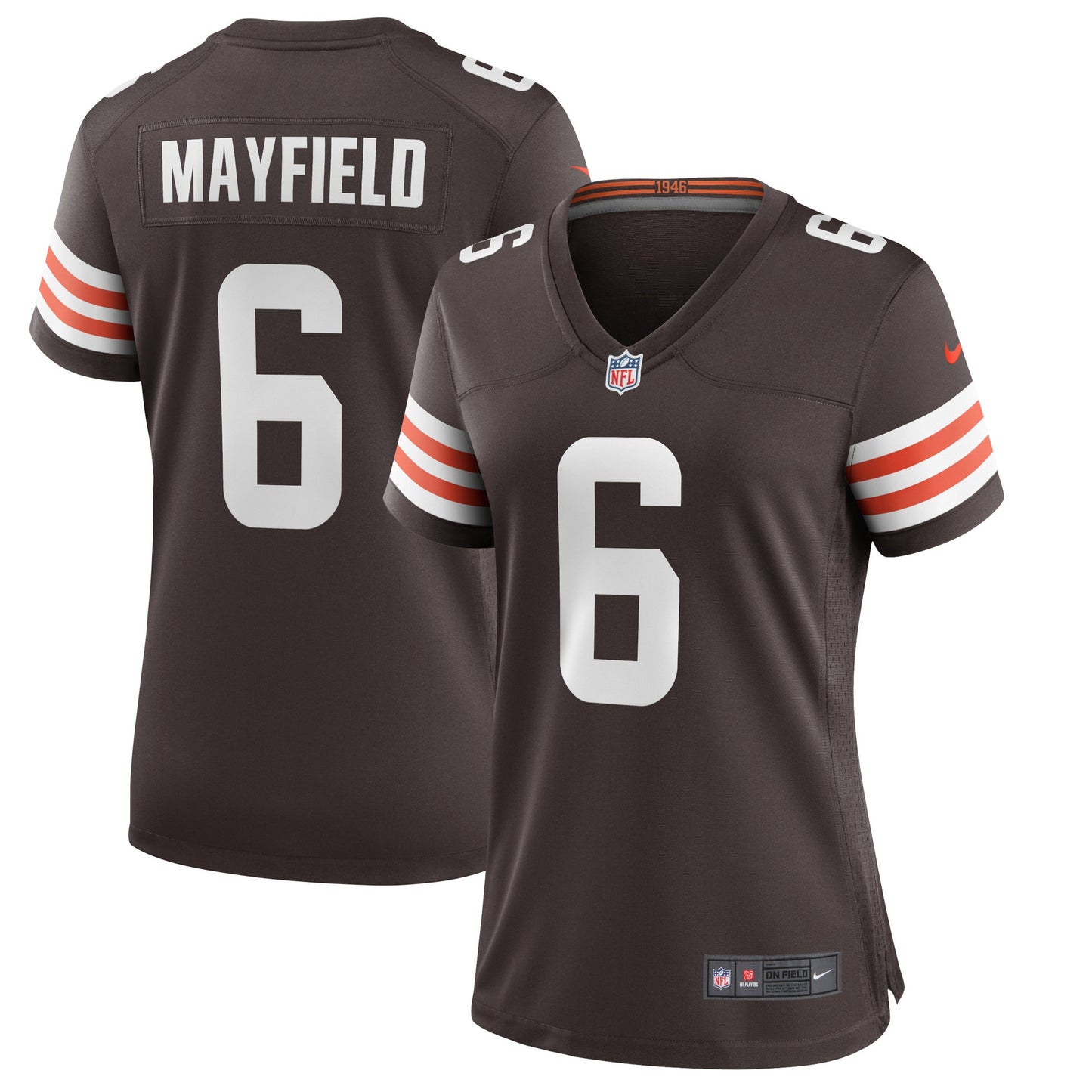 Baker Mayfield Cleveland Browns Nike Women's Game Player Jersey - Brown