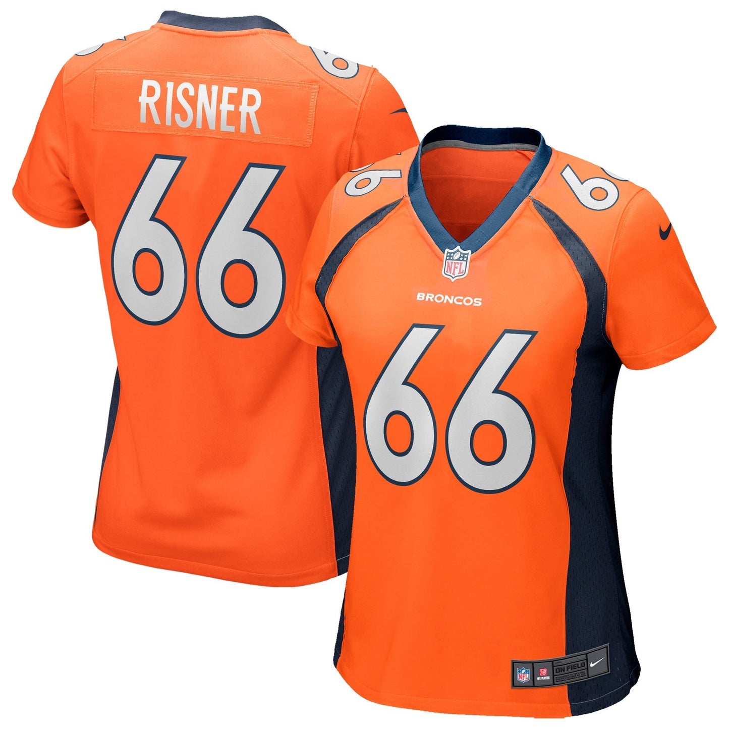 Women's Nike Dalton Risner Orange Denver Broncos Game Jersey