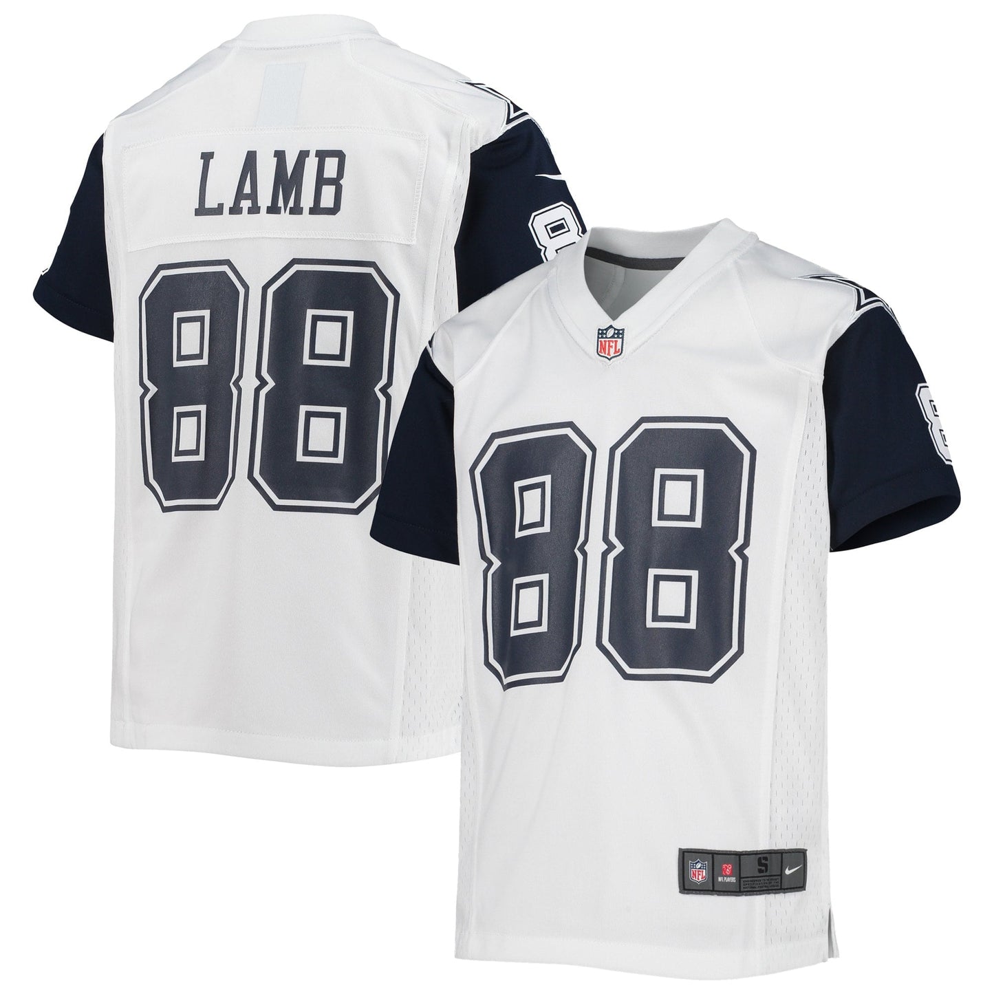Youth Nike CeeDee Lamb White Dallas Cowboys Alternate Game Jersey