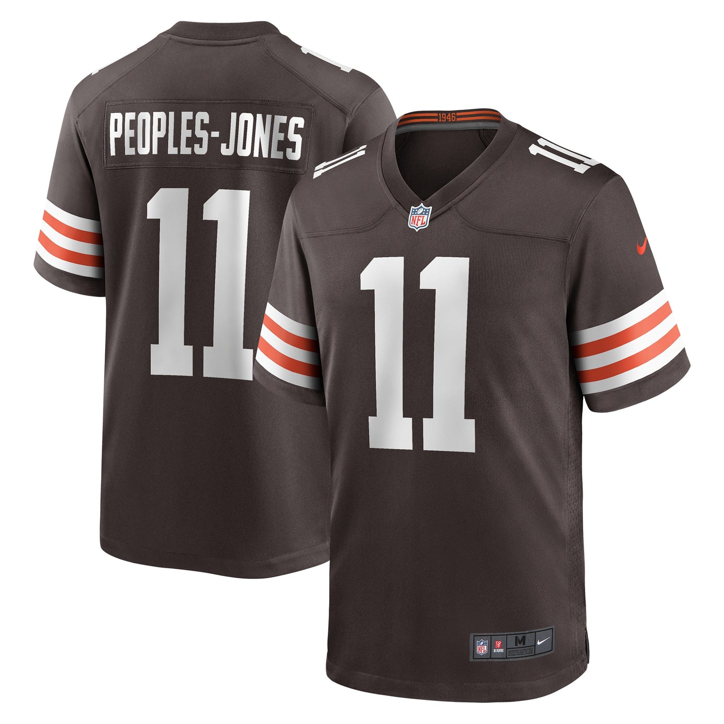 Donovan Peoples-Jones Cleveland Browns Nike Game Jersey - Brown