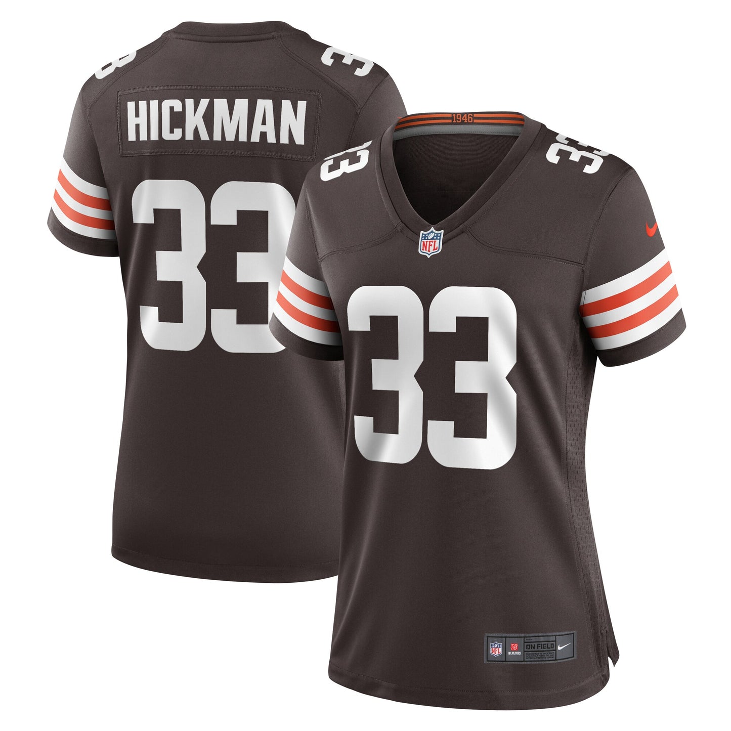 Ronnie Hickman Cleveland Browns Nike Women's Team Game Jersey - Brown