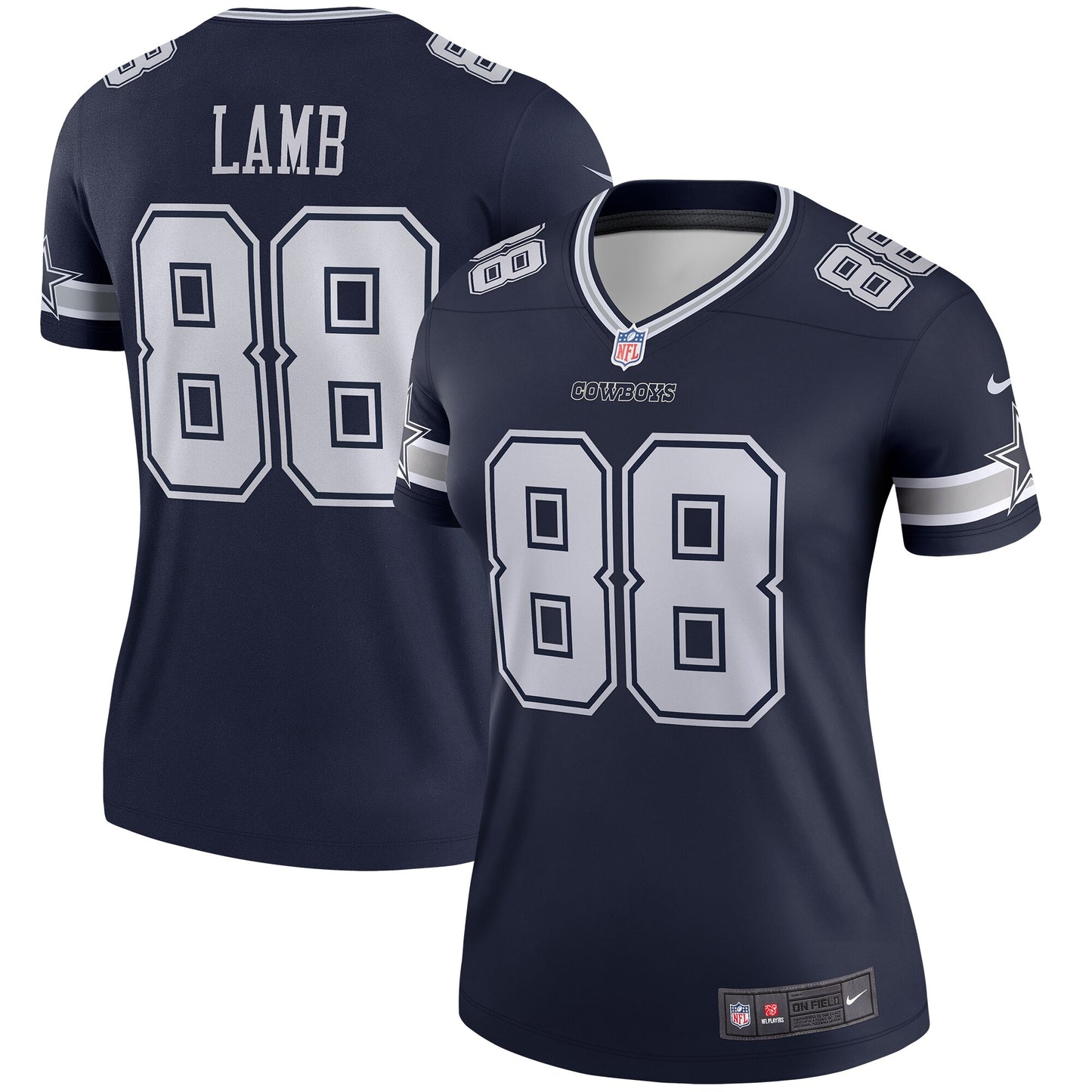 CeeDee Lamb Dallas Cowboys Nike Women's Legend Jersey - Navy
